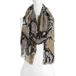 5 for $25 NWT Snake Skin Scarf